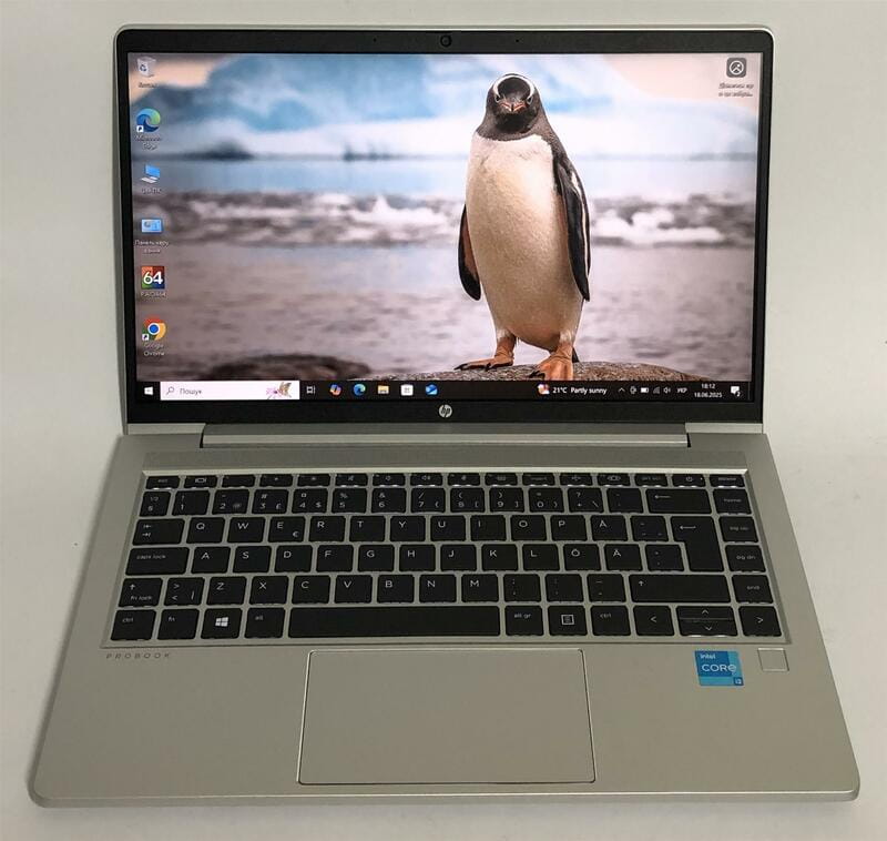 Ноутбук HP Probook 640 G8 / 14" FullHD IPS / i3-1115G4 / 8GB / 256GB SSD / Win10Pro / Backlight - Б/у