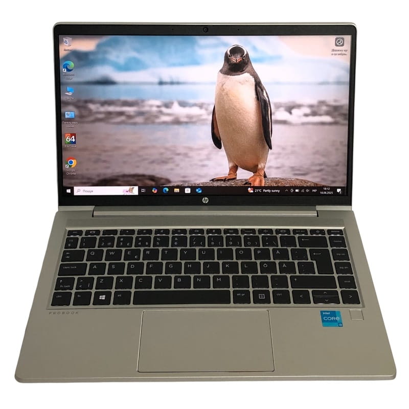 Ноутбук HP Probook 640 G8 / 14" FullHD IPS / i3-1115G4 / 8GB / 256GB SSD / Win10Pro / Backlight - Б/у