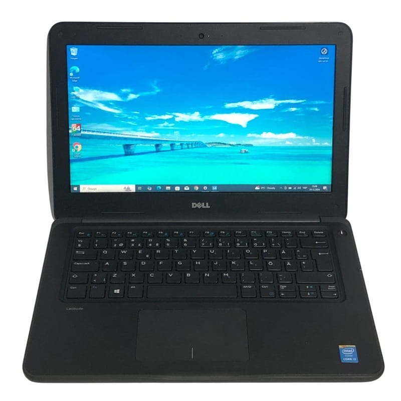 Ноутбук Dell Latitude 3380 / 13.3" (1366х768) / i3-6006U / 8GB / 128GB SSD / Win10Pro - Б/у