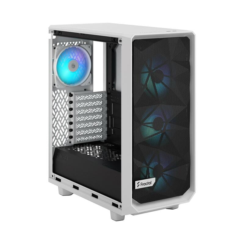 Корпус Fractal Design Meshify 2 Compact RGB White TG Clear Tint (FD-C-MES2C-08)