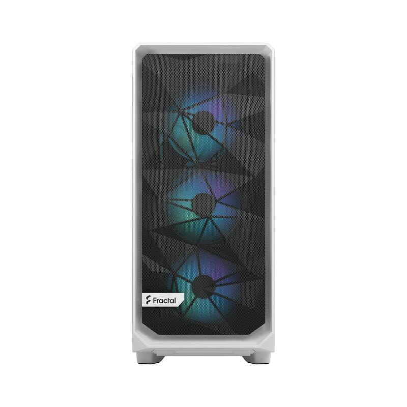 Корпус Fractal Design Meshify 2 Compact RGB White TG Clear Tint (FD-C-MES2C-08)