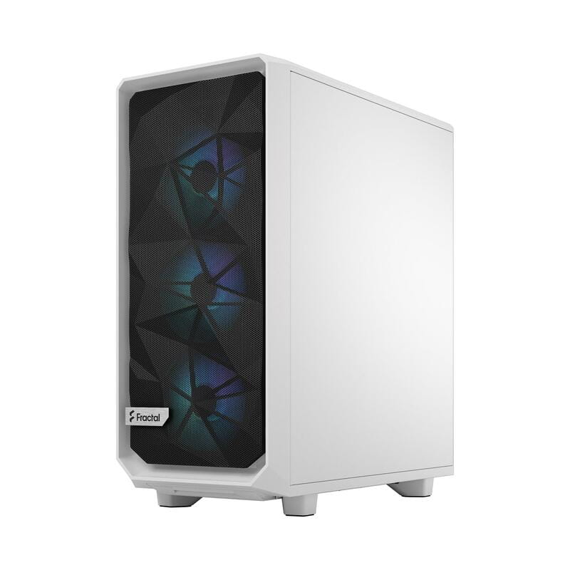 Корпус Fractal Design Meshify 2 Compact RGB White TG Clear Tint (FD-C-MES2C-08)