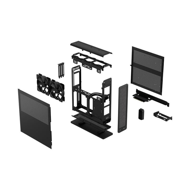 Корпус Fractal Design Ridge Black mITX (FD-C-RID1N-11)
