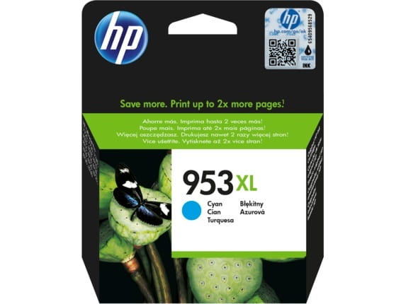 Картридж HP №953XL OJ Pro 8210/8710/8720/8725/8730 (F6U16AE) Cyan