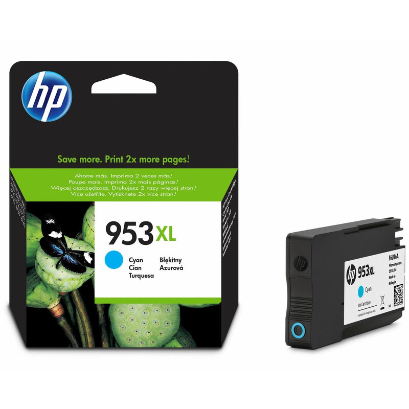 Картридж HP №953XL OJ Pro 8210/8710/8720/8725/8730 (F6U16AE) Cyan