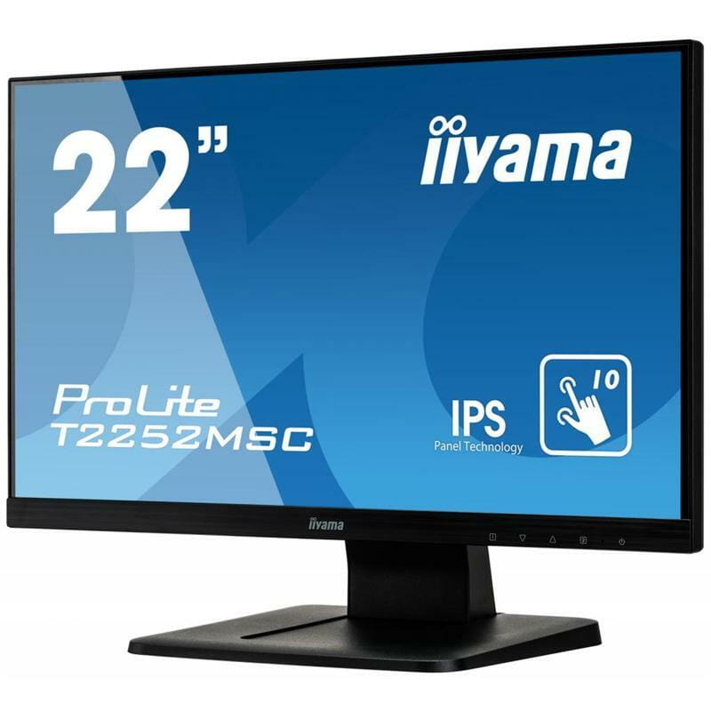 Монитор Iiyama 21.5" T2252MSC-B2 IPS Black Multitouch