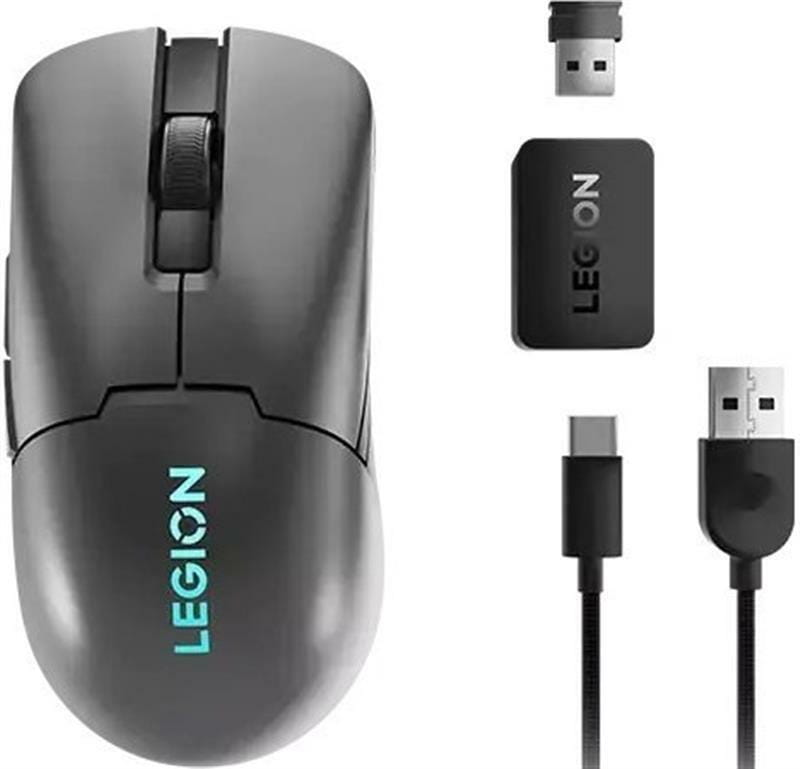 Мышь беспроводная Lenovo Legion M600s Qi Wireless Gaming Mouse Black (GY51H47355) USB