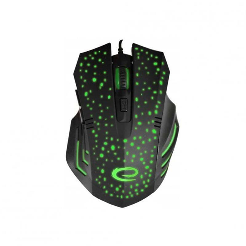 Мышь Esperanza MX212 Galaxy (EGM212) Black/Green USB