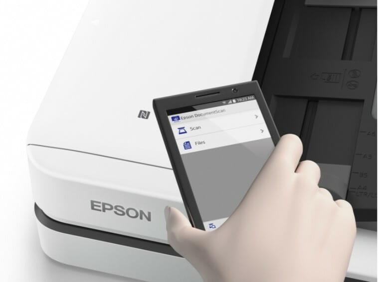 Купить Сканер А4 Epson WorkForce DS-1660W c WI-FI (B11B244401) Сканер А4 Epson WorkForce DS-1660W c WI-FI (B11B244401)