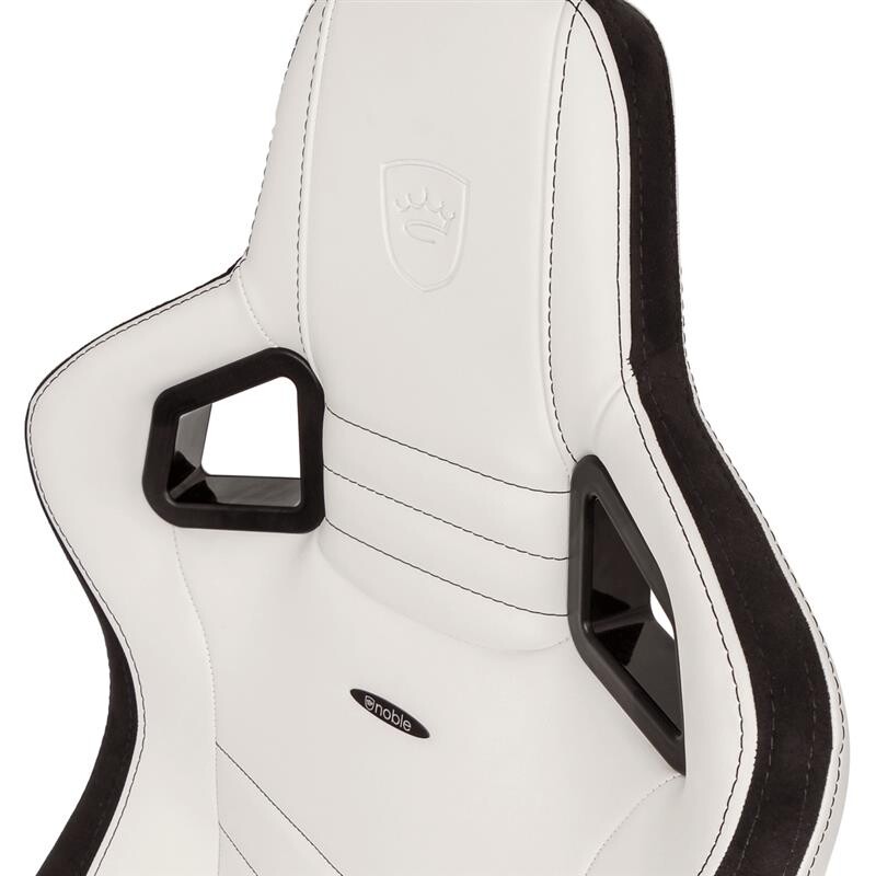 Кресло для геймеров Noblechairs Epic White/Black (NBL-PU-WHT-001)