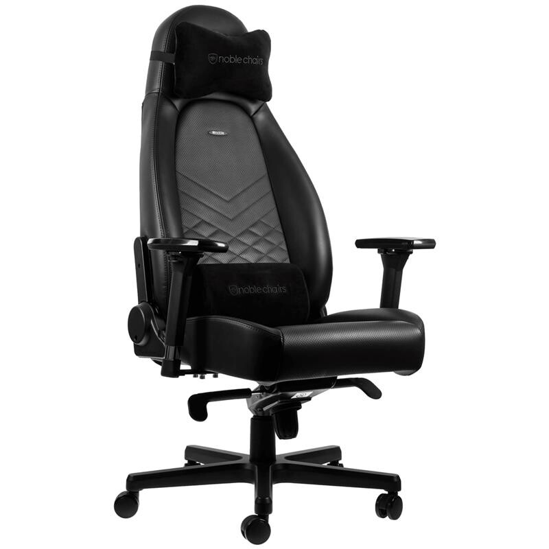 Кресло для геймеров Noblechairs Icon Black (NBL-ICN-PU-BLA)