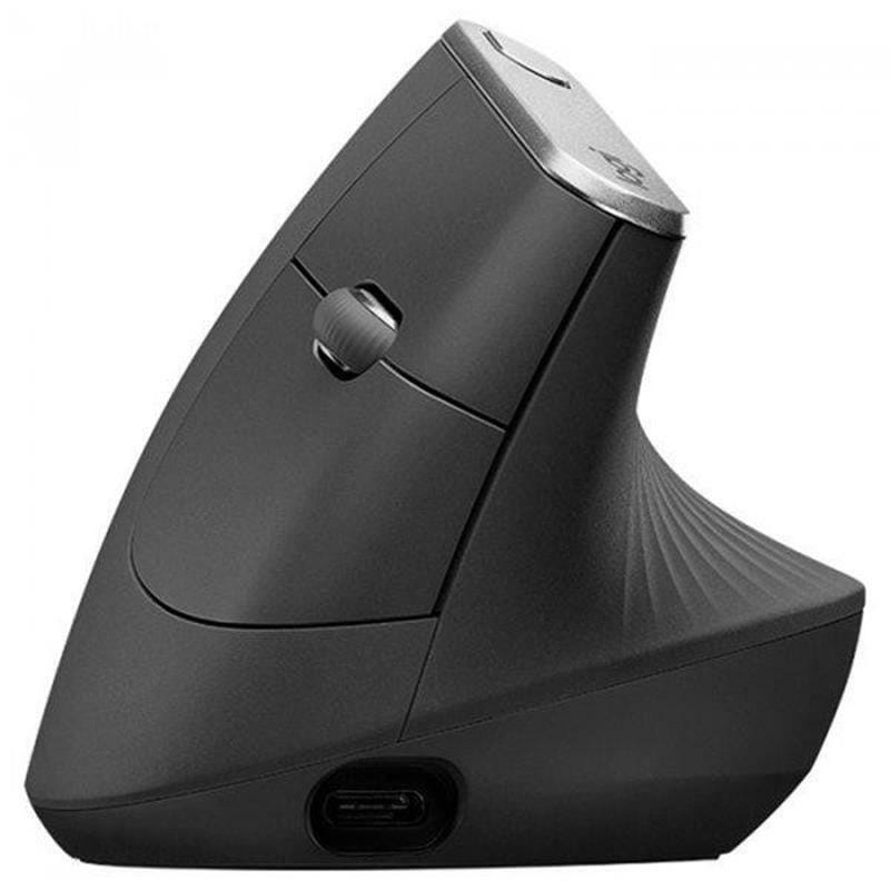 Миша Bluetooth+Wireless Logitech MX Vertical Black (910-005448)