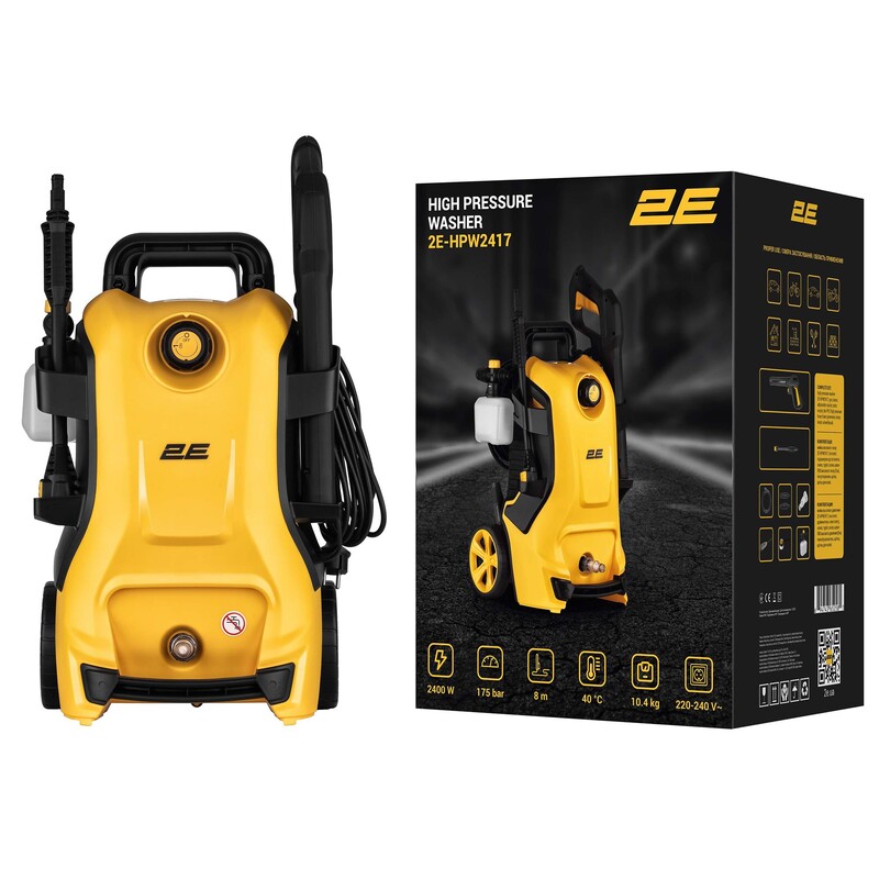 Минимойка высокого давления 2E AquaClean 175 (2E-HPW2417)