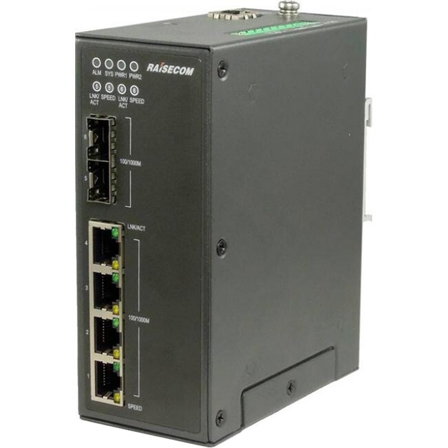 Коммутатор Raisecom S1508i-2GF-4GE (4xGE, 2xSFP, L2)