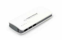 Универсальная мобильная батарея Esperanza 8000mAh White-Grey (EMP106WE)_