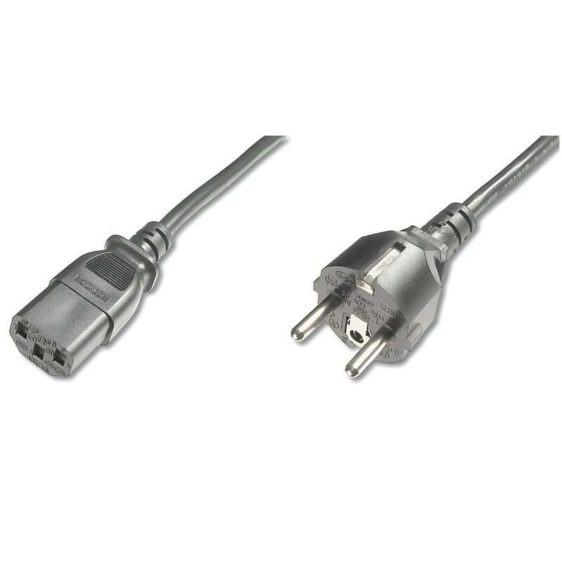 Кабель живлення Digitus Schuko - C13, M/F, 1.2 м (AK-440110-012-S)