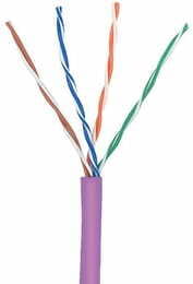 Кабель Molex UTP кат.5е, LSZH,4x2x0,5, 305м Violet (39-504-5E)