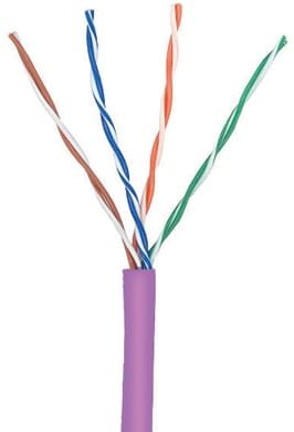 Кабель Molex UTP кат.5е, LSZH, 4 пары, 305м Violet (39-504-5E)