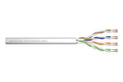 Кабель Digitus кат. 5e U-UTP, 305m, AWG 26/7, сірий (DK-1511-P-305-1)