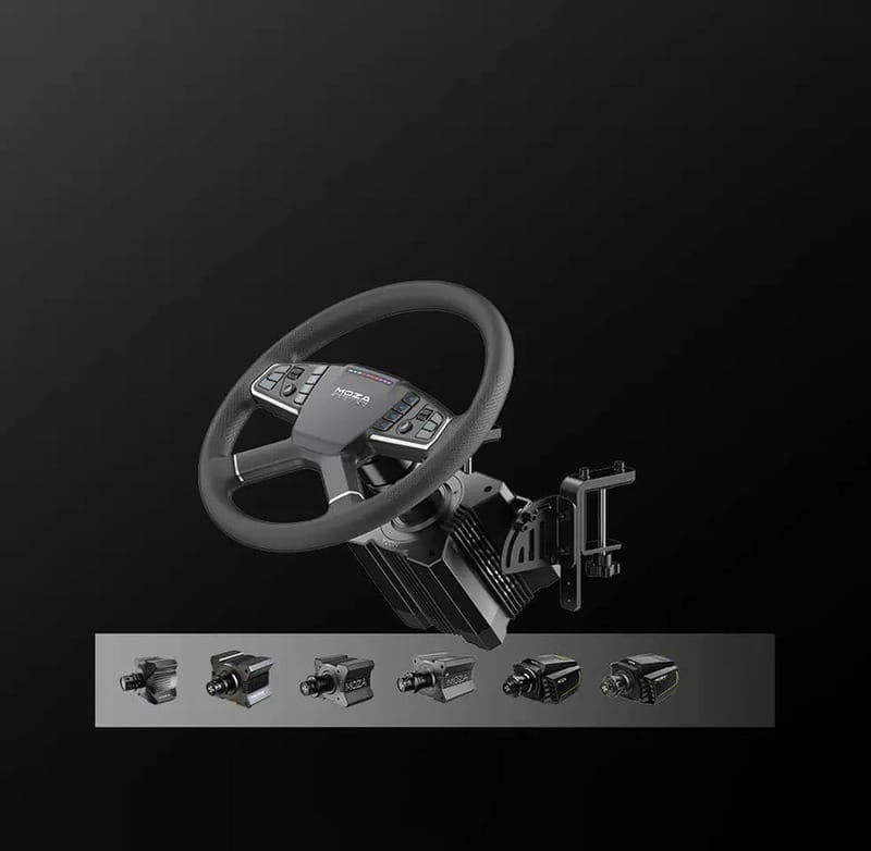 Кермо і педалі MOZA Racing R5 Trucking Bundle for PC (RS071)