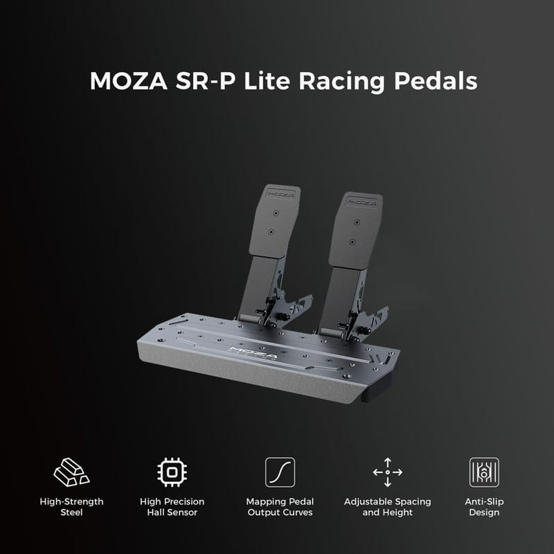 Кермо і педалі MOZA Racing R5 Racing Bundle for PC (RS20)