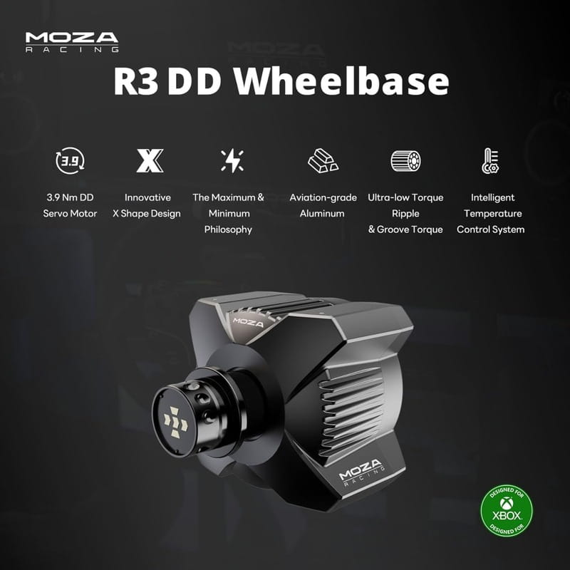 Кермо і педалі MOZA Racing R3 Racing Bundle for XBOX/PC (RS053)