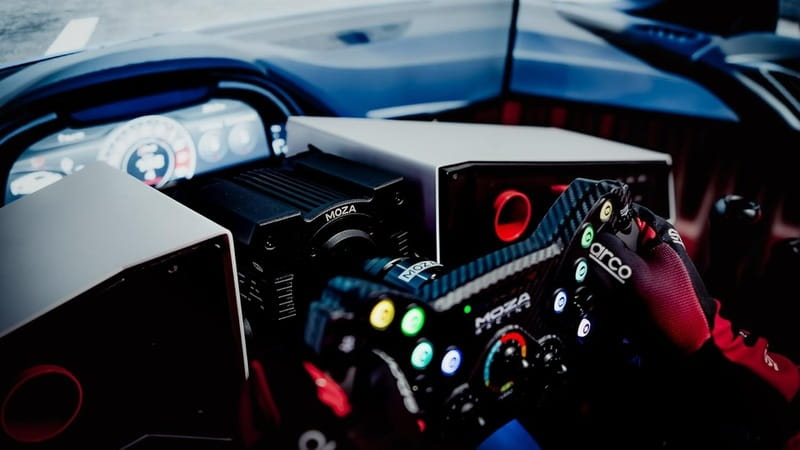 Рулевая база MOZA Racing R12 V2 12 Нм (RS081)