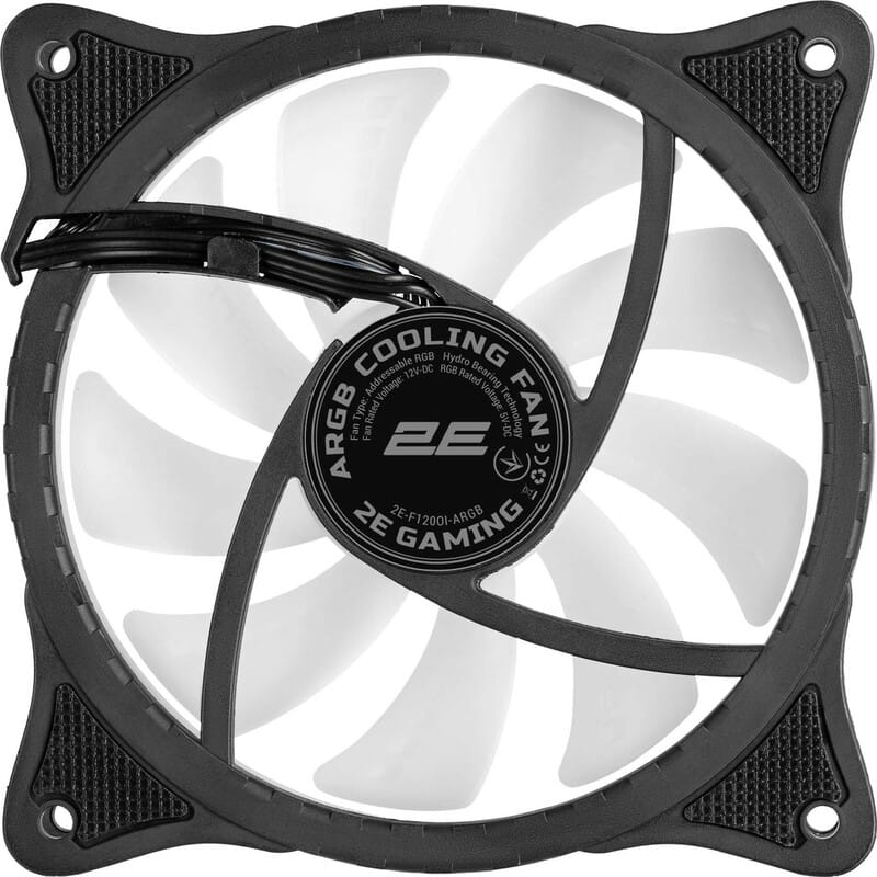 Вентилятор 2E Gaming (2E-F120OI-ARGB); 120х120х25мм, 3+3-pin