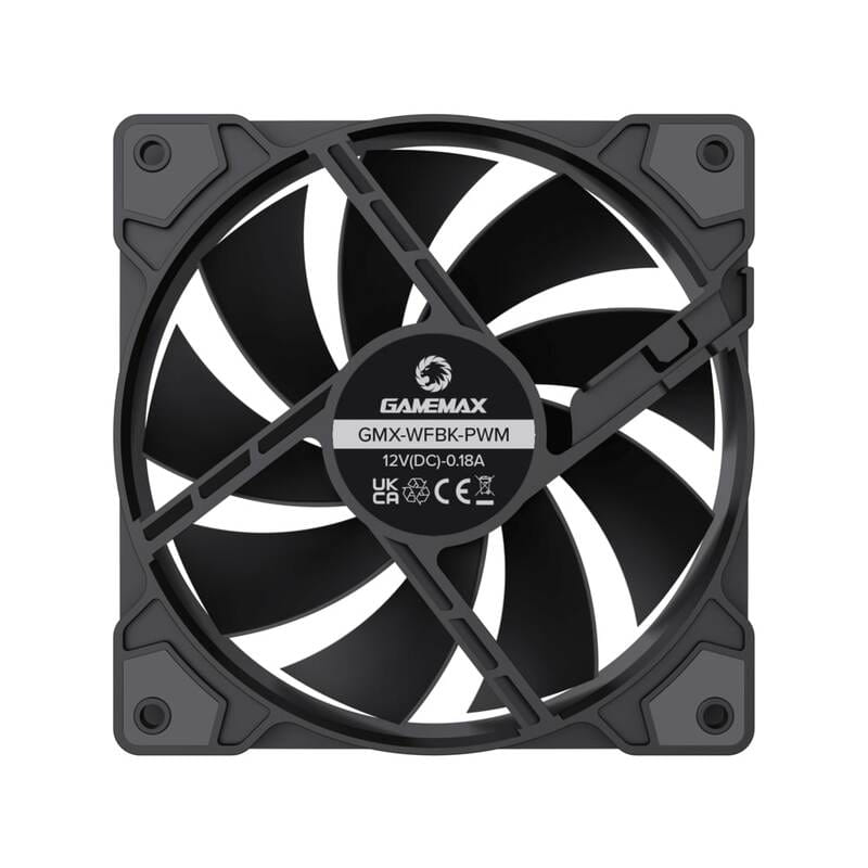 Вентилятор Gamemax GMX-WFBK-PWM