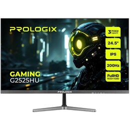 Монітор Prologix Gaming 24.5" G2525HU IPS Black 200Hz