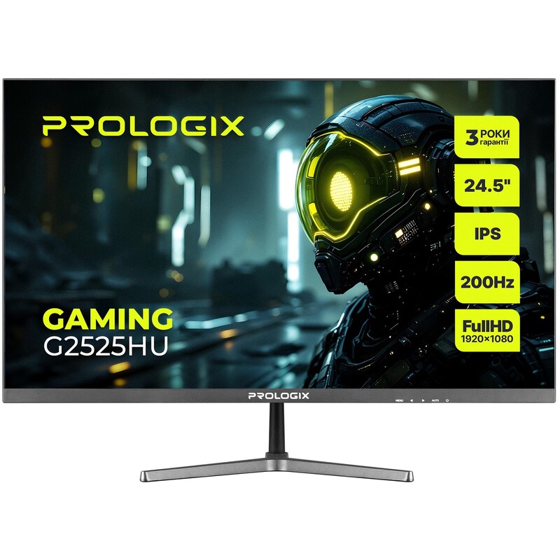 Монітор Prologix Gaming 24.5" G2525HU IPS Black 200Hz