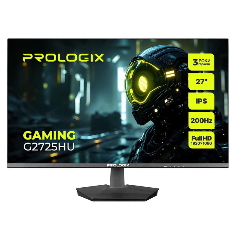Монитор Prologix Gaming 27" G2725HU IPS Black 200Hz