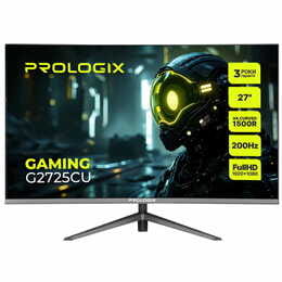 Монітор Prologix Gaming 27" G2725CU VA Black Curved 200Hz