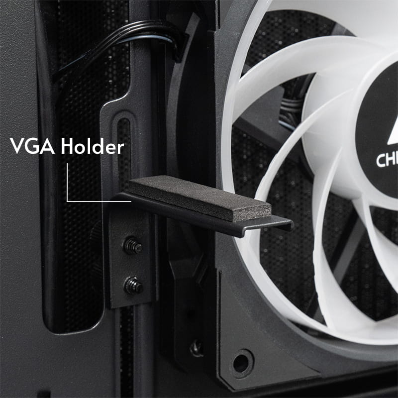 Корпус Chieftec Vista Black (GT-01B-OP)