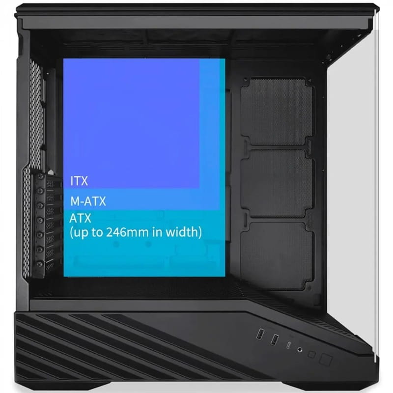 Корпус Lian Li Vector V100R Black (G99.V100RX.01) без БП