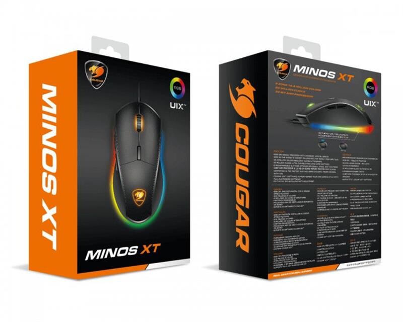 Миша Cougar Minos XT Black