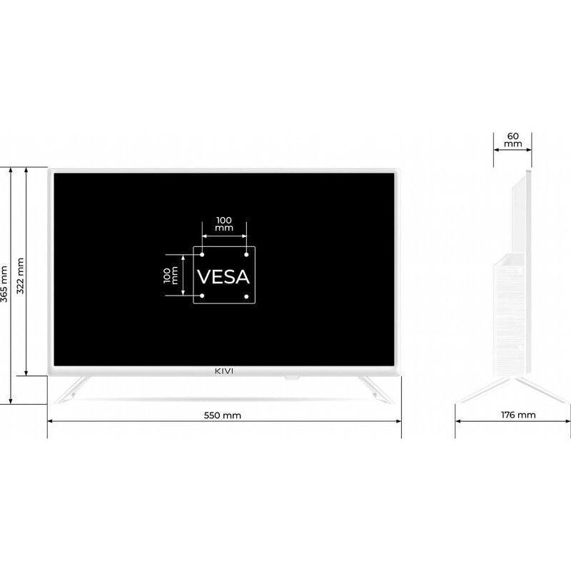 Телевизор Kivi 24H760QW
