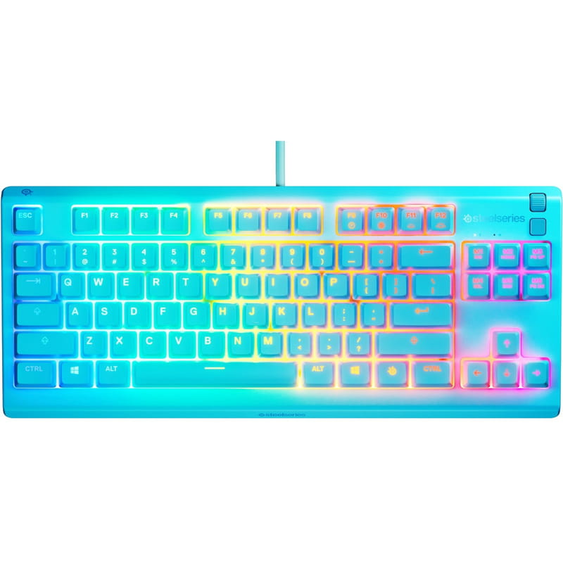 Ігрова клавіатура SteelSeries Apex 3 TKL Aqua (64933)