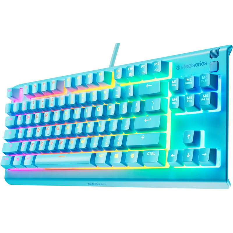 Ігрова клавіатура SteelSeries Apex 3 TKL Aqua (64933)