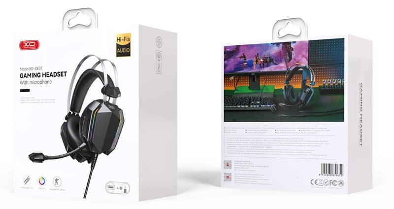 Гарнітура XO Static Gaming GE-07 Black