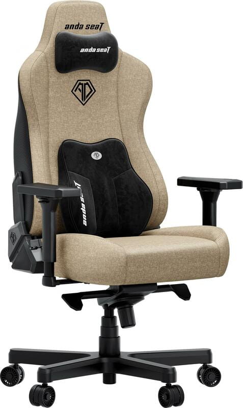 Кресло для геймеров Anda Seat Kaiser 3E XL Dark Beige Fabric (AD23YC-XL-09-H-CF-H01)