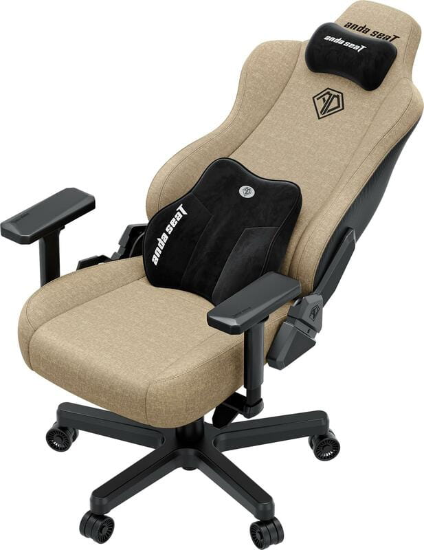 Кресло для геймеров Anda Seat Kaiser 3E XL Dark Beige Fabric (AD23YC-XL-09-H-CF-H01)
