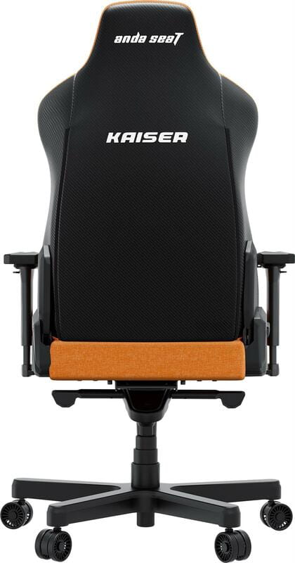 Кресло для геймеров Anda Seat Kaiser 3E XL Orange Fabric (AD23YC-XL-09-O-CF-O01)