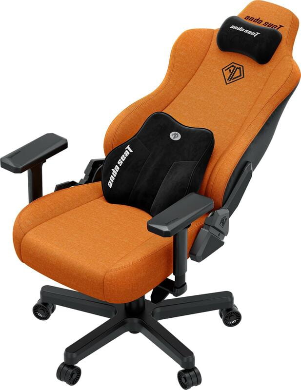 Кресло для геймеров Anda Seat Kaiser 3E XL Orange Fabric (AD23YC-XL-09-O-CF-O01)