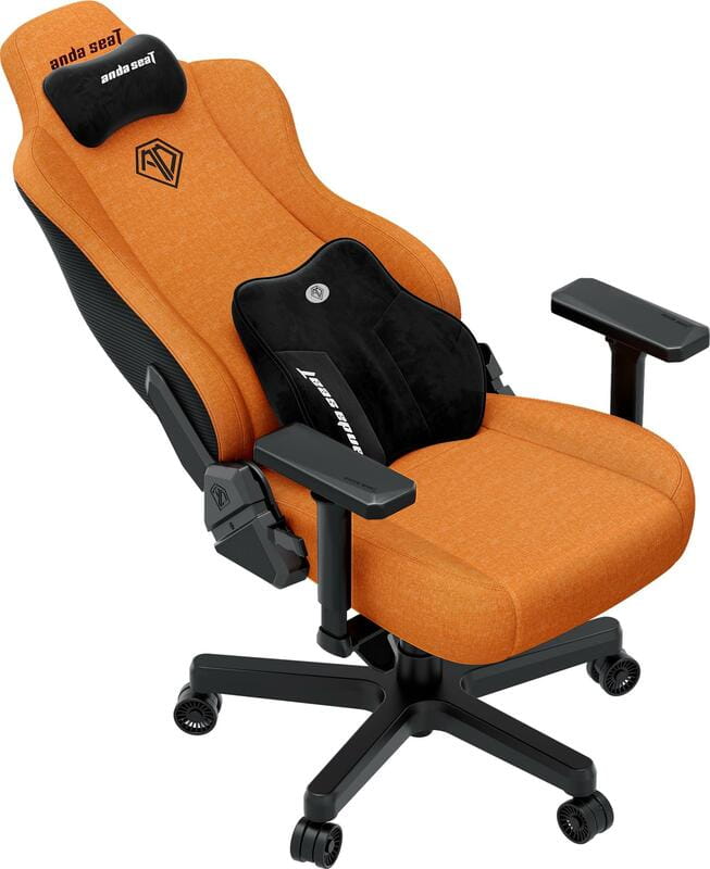 Кресло для геймеров Anda Seat Kaiser 3E XL Orange Fabric (AD23YC-XL-09-O-CF-O01)