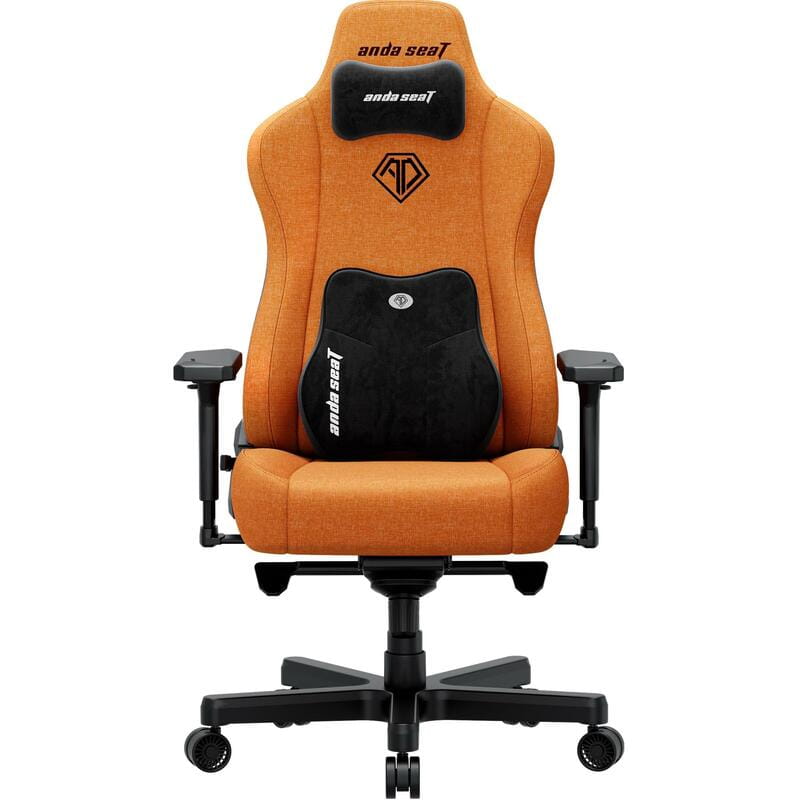 Кресло для геймеров Anda Seat Kaiser 3E XL Orange Fabric (AD23YC-XL-09-O-CF-O01)