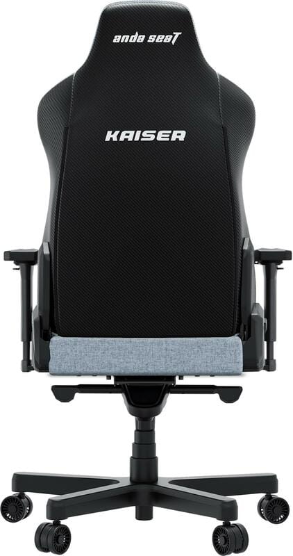 Крісло для геймерів Anda Seat Kaiser 3E XL Gray Blue Fabric (AD23YC-XL-09-T-CF-T01)