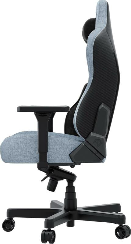 Крісло для геймерів Anda Seat Kaiser 3E XL Gray Blue Fabric (AD23YC-XL-09-T-CF-T01)