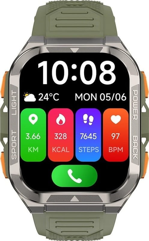 Cмарт-годинник Blackview W80 Pro Green (6931548324072)