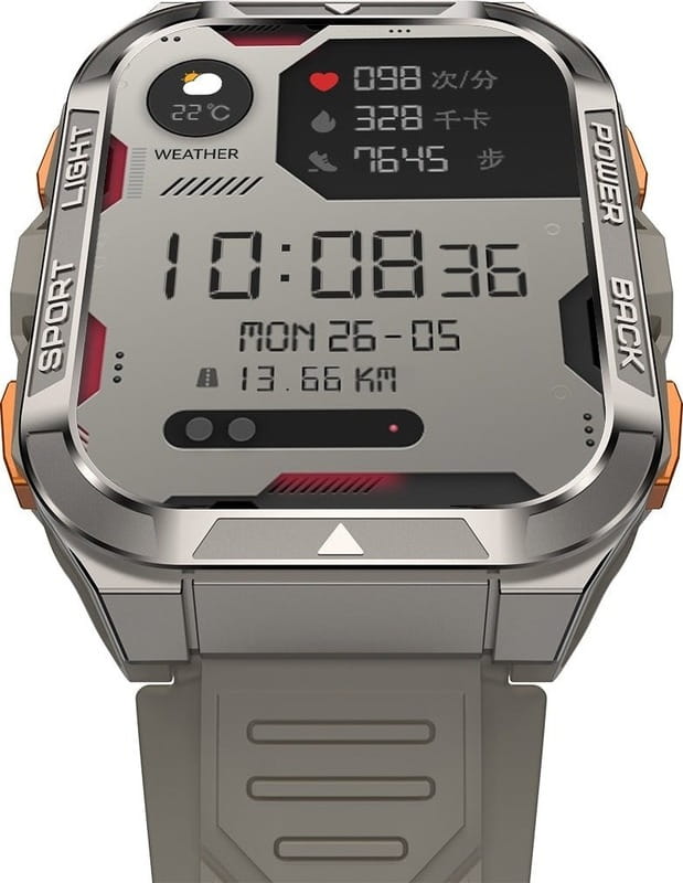 Cмарт-годинник Blackview W80 Pro Khaki (6931548324096)